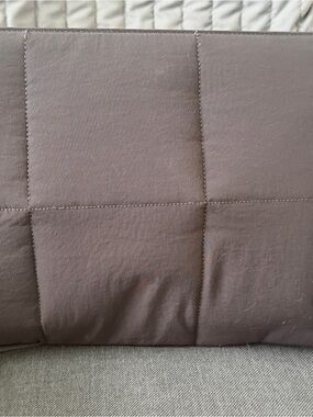 LuxSoft Quilted Pillow Sham - Brown